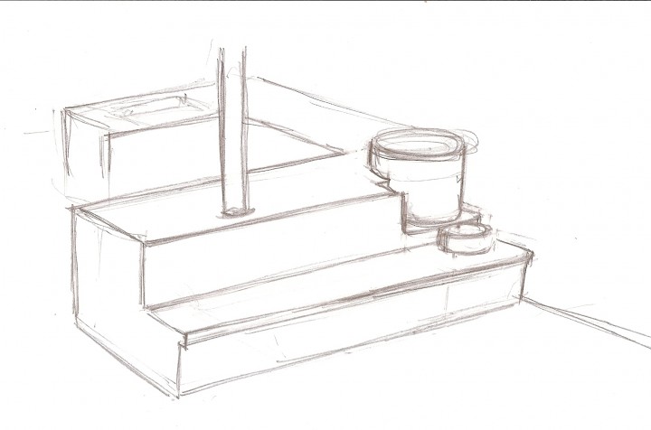 Le rocket stove de Nadia