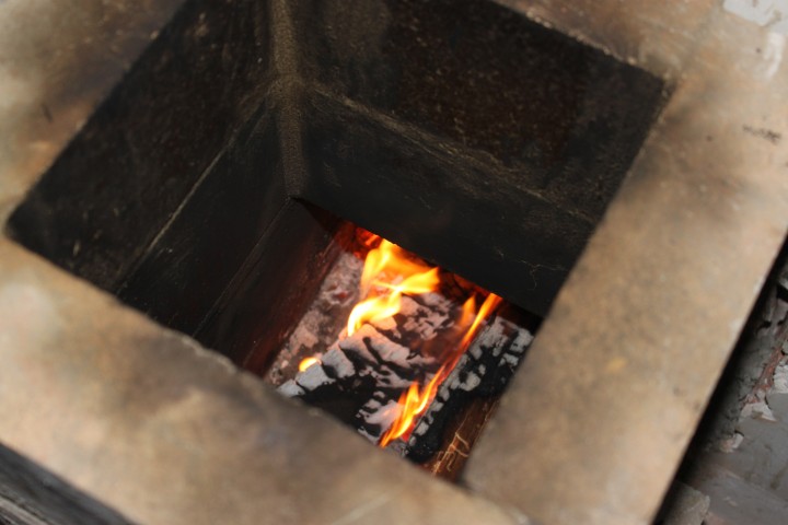 Rocket stove Sarrax