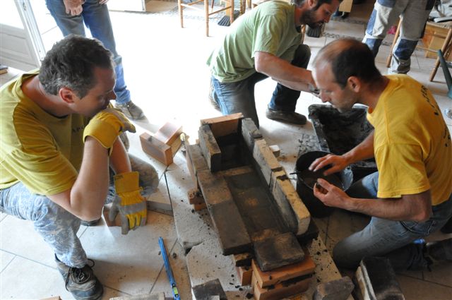 Construction de la chambre de combustion