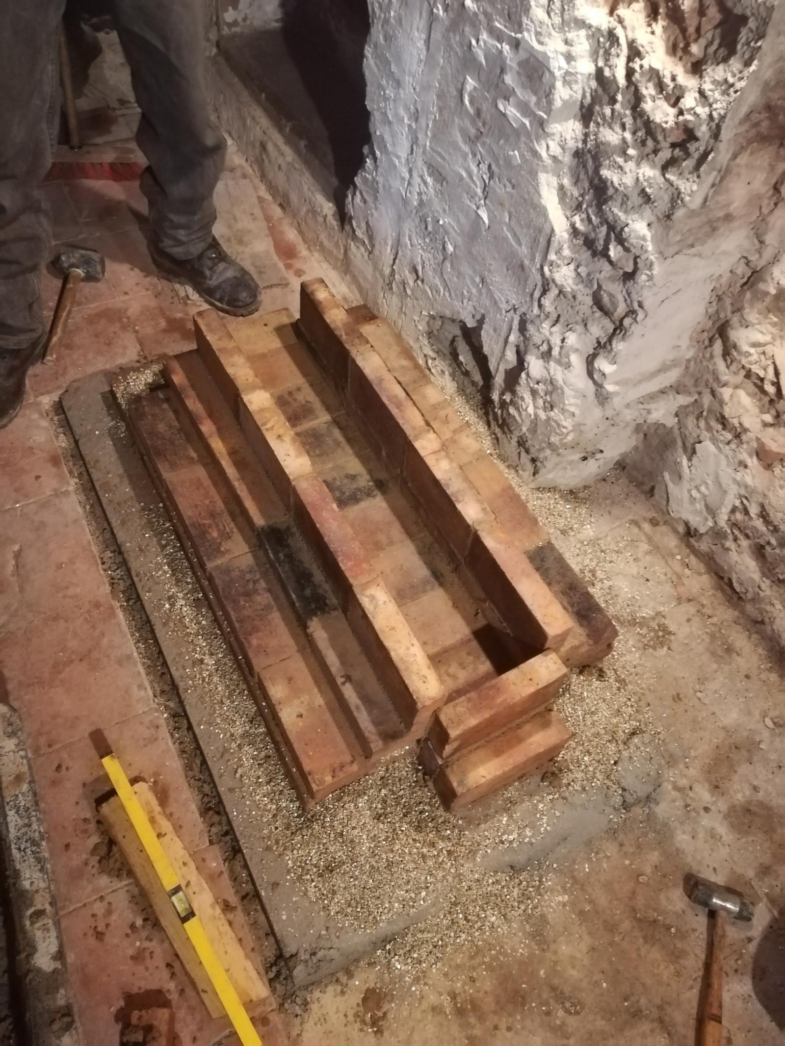 Construction du tunnel