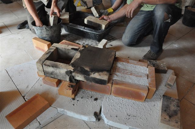 Construction de la chambre de combustion