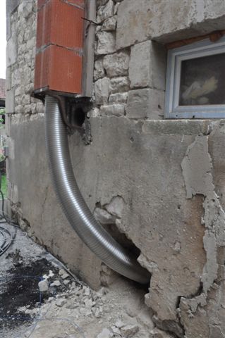Conduit d'évacuation