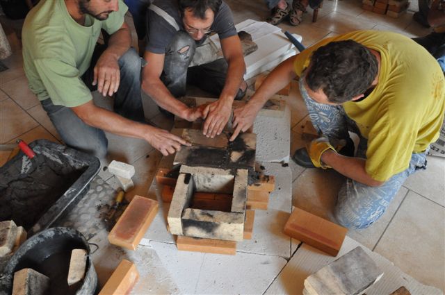 Construction de la chambre de combustion