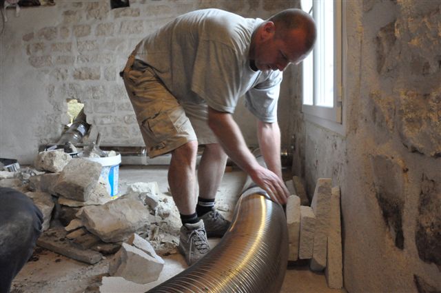 Conduit d'évacuation