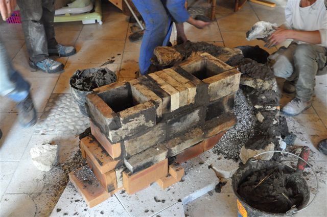 Construction de la chambre de combustion