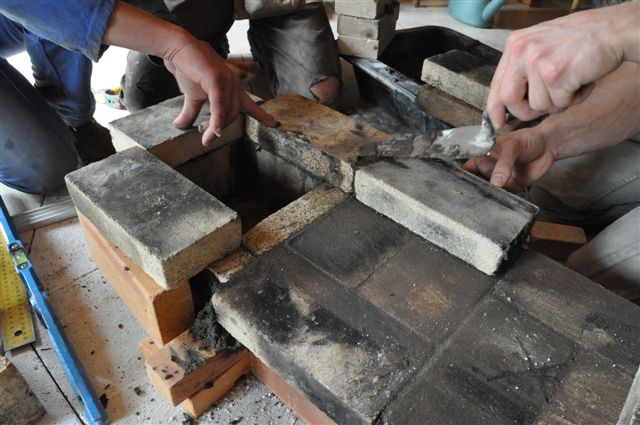 Construction de la chambre de combustion